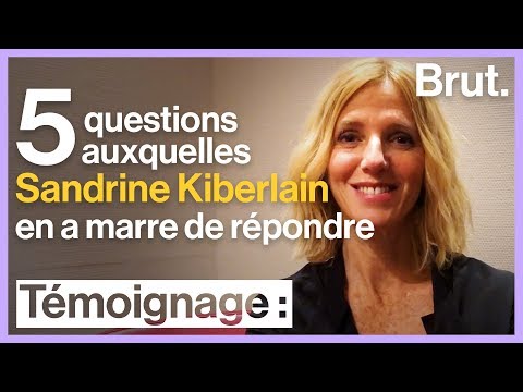 4 questions auxquelles Sandrine Kiberlain en a marre de devoir répondre