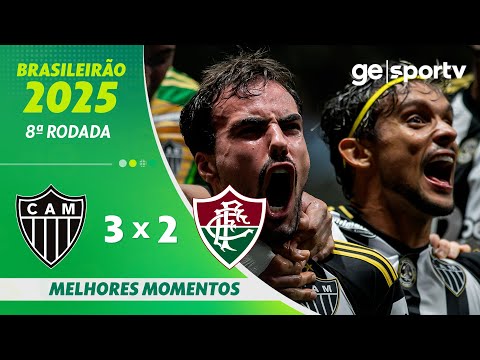 Gols e lances de Atlético Mineiro x Fluminense