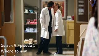 Grey&#39;s anatomy S9E01 - Where to now - Cider sky