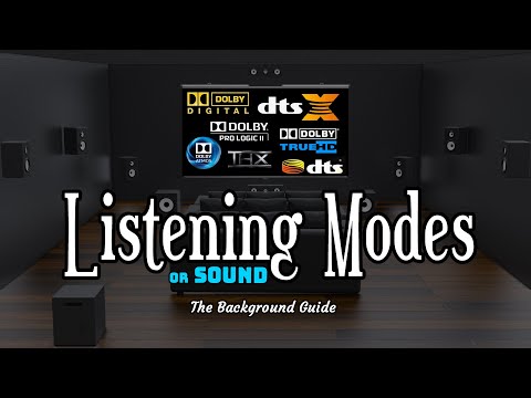 Dolby, DTS, and THX Surround Listening Modes Explained