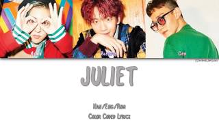 EXO-CBX (첸백시) - JULIET [Color Coded Han|Rom|Eng]