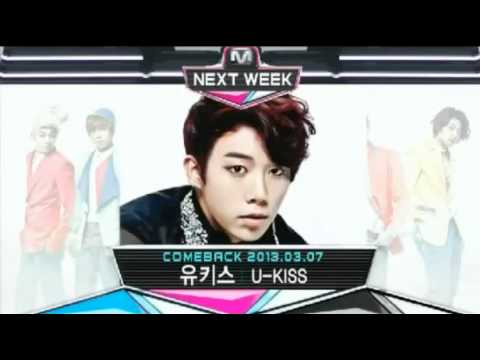[HD] 130228 UKiss Comeback Next Week @ M Countdown