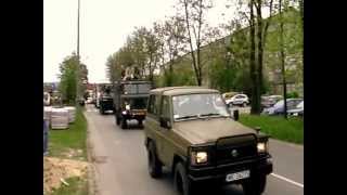 preview picture of video 'Parada uczestników II Zlotu Pojazdów Militarnych.Część II.Radomsko 11 maja 2013 r.'