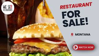 Billings MT Drive-Thru Restaurant for Sale 🚗 $176K Owner Benefit! (36884)