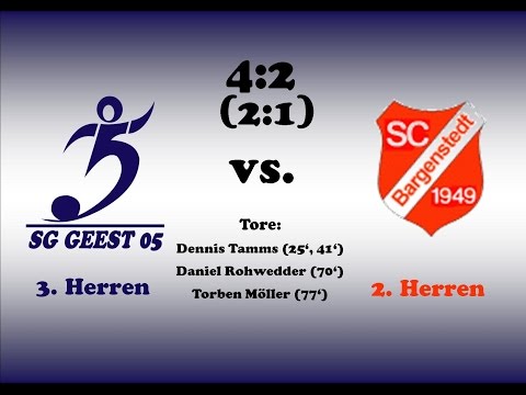Highlights SG Geest 05 III vs. Bargenstedter SC II - 28.02.1016