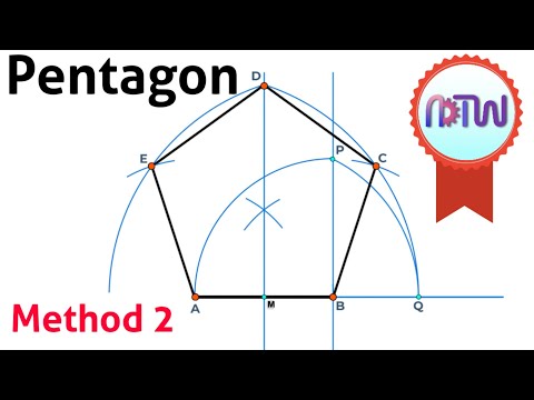 Pentagon | How to draw a pentagon