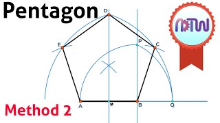 Download lagu Pentagon | How to draw a pentagon mp3