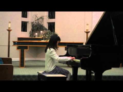 Emily Chang Playing Burgmuller: Op.100 #20 Tarantella