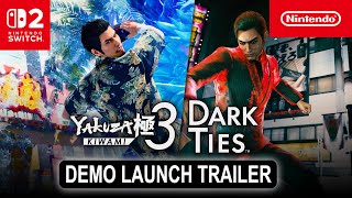 Nintendo Yakuza Kiwami 3 & Dark Ties Demo Trailer
