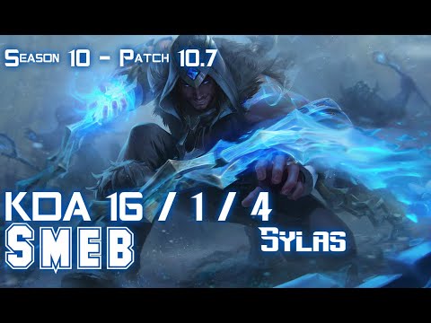 Smeb SYLAS vs WUKONG Jungle - Patch 10.7 KR Ranked