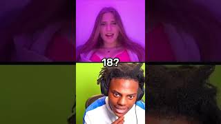 IShowSpeed accidentally asks a 15year old out💀#viral#shorts