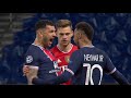 Neymar and Paredes celebrating in front of Kimmich after PSG knock out Bayern from UCL