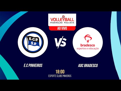 07.07.2023 - Vôlei Sub-17 - Feminino - Pinheiros x ADC Bradesco