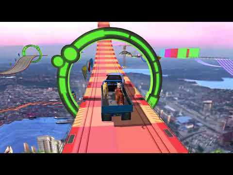 Ramp Car Driving Simulator: Animal Transport Games