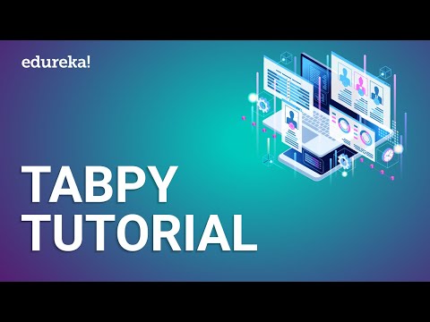 TabPy Tutorial | TabPy Tableau | How To Install TabPy | Tableau Training | Edureka