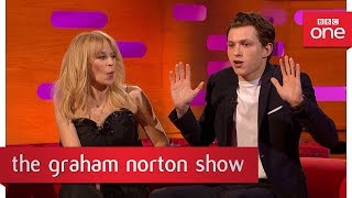Tom Holland&#39;s dance moves did not impress Madonna - The Graham Norton Show