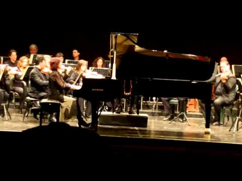 C. Franck - Variazioni sinfoniche per pianoforte e orchestra (Giovanna Valente dir. M. Marvulli)