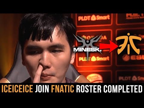 iceiceice from Mineski to Fnatic - Fnatic Team Roster Completed -  All Players Gameplay Compilation