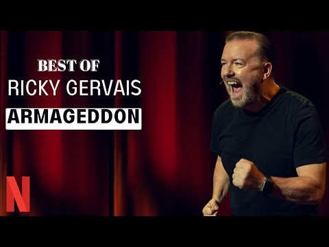 Best Of Ricky Gervais - Standup Comedy (All Jokes) #Armageddon