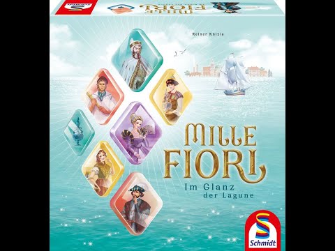 Mille Fiori Brettspiel fünf Minuten Check Kurzrezension Spiele Test Rezi deutsch Armando Schmidt