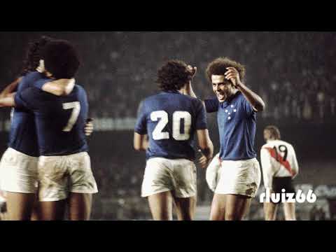 Cruzeiro 4 x 1 River Plate Gol Valdo 1 jogo final Libertadores   1976