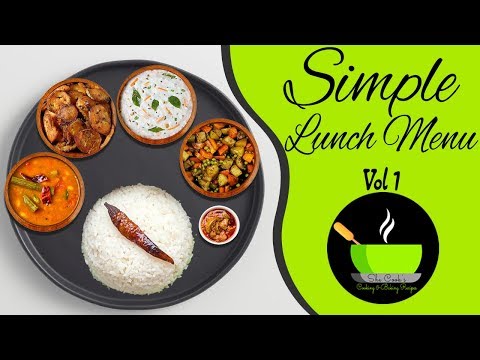 Simple Lunch routine | 30 minute Indian lunch menu | Healthy lunch recipes | Indian Lunch routine