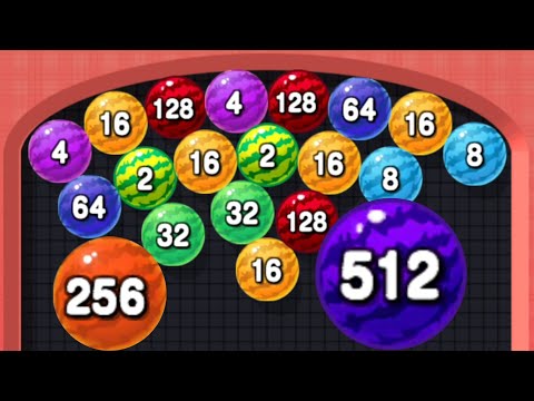 Ball Pop 2048 - ASMR Gameplay (Unlock 512) Part 1
