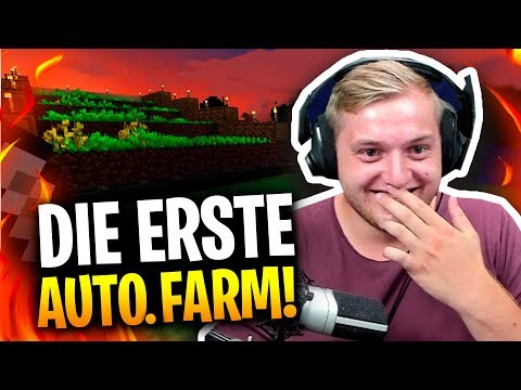 💪🏼😂 Bald Minecraft Pro?! | 👨🏼‍🌾🤖 Die erste automatische Farm
