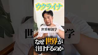 【世界解剖学】なぜウクライナが世界経済の要なのか。穀物と重要鉱物という2つの武器を解剖する💪＃ウクライナ＃ロシア＃レアメタル＃穀物＃金融解剖学