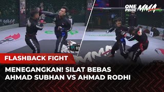 Download lagu PERTARUNGAN GANAS SILAT BEBAS‼️Abdul Subhan Vs Ahmad Rodhi | Flashback Full Fight One Pride MMA mp3