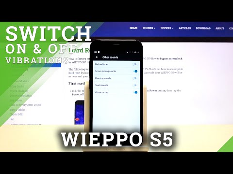 How to Change Vibration Settings on Wieppo S5 - Manage Vibration Modes