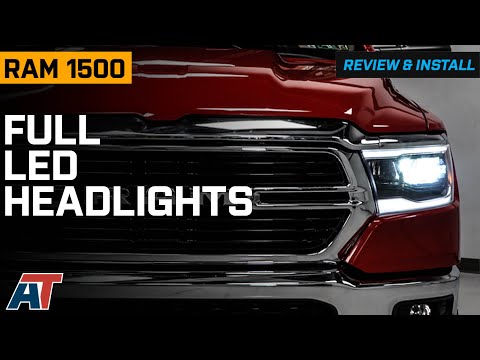 2019-2024 RAM 1500 Full LED Headlights Review & Install