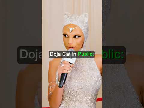 Doja Cat in Public 🆚 At Home 😂🐱
