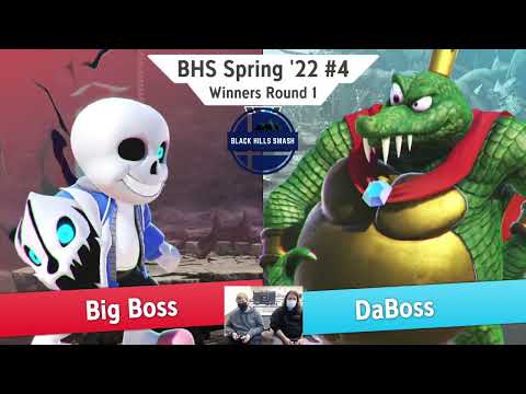 BHS Spring '22 #4 Winners Round 1 - Big Boss (Mii Gunner/Chrom) vs DaBoss (King K. Rool)