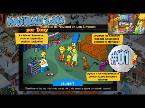 Los Simpson Springfield "Navidad'18: Capítulo 1 - La Navidad especial de los Simpson" por Tony