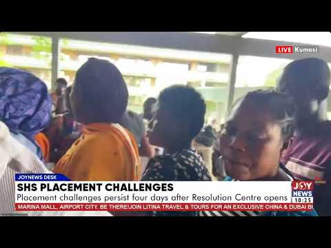 More parents and candidates throng GNAT Hall for SHS placement | JoyNews Desk | 10-09-2026