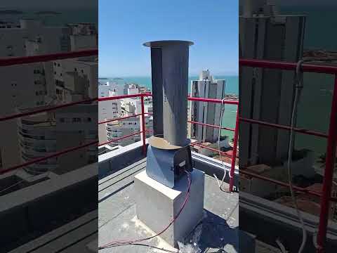 Watch the Atlas 10kW Wind Turbine Power Up Your Rooftop