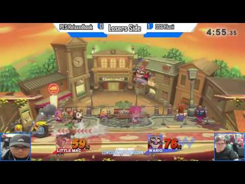 Lowcountry Showdown PES | RelaxedBook (Little Mac) vs DSG | Fluzi (Wario)
