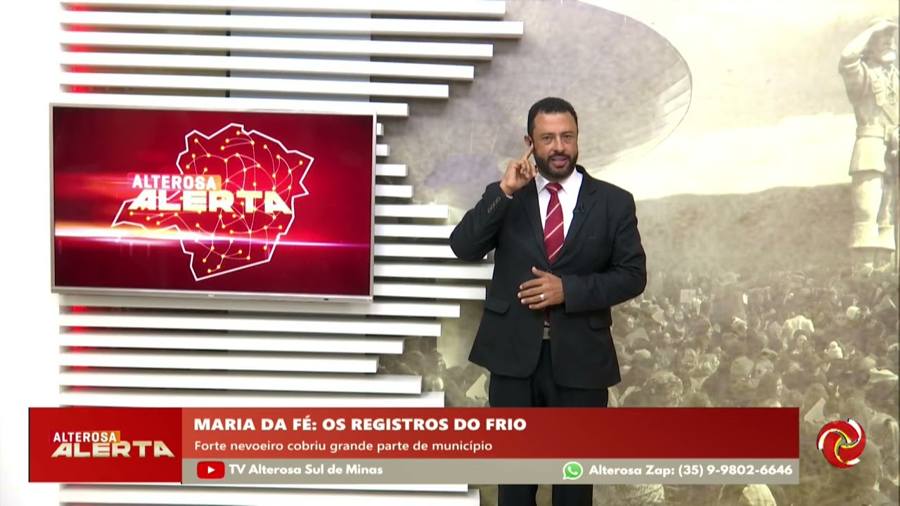 Nevoeiro intenso marca amanhecer em Maria da Fé