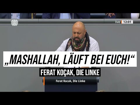 27.06.2025 Berlin Ferat Koçak: „Mashallah, läuft bei Euch!“ #Integration #Migration