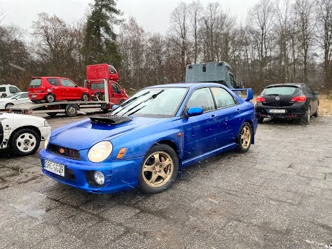 Oleśnica Lotnisko Time4Rally.pl // 29.01.2022 // Subaru Impreza WRX