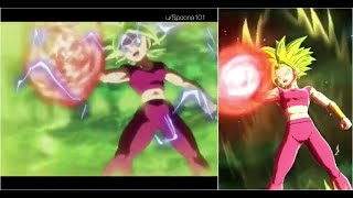 Ssj2 kefla (side by side) Anime References!