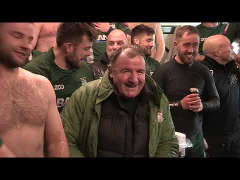 EXCLUSIVE - GEORGE GRAHAM DRESSING ROOM TEAM TALK - HAWICK v MELROSE RUGBY - WARNING STRONG LANGUAGE