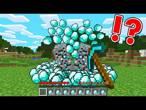 Minecraft, But Item Drops Are Multiplied Every Time!!