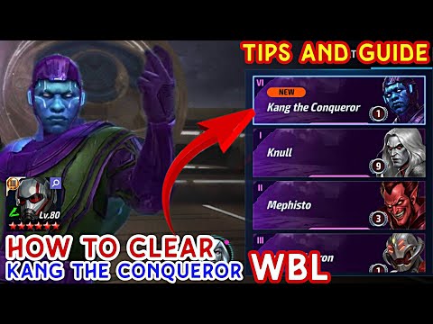🤔How To Clear Kang The Conqueror WBL Tips and Guide in Marvel future fight | Mr GAMER VINES Hindi 👍