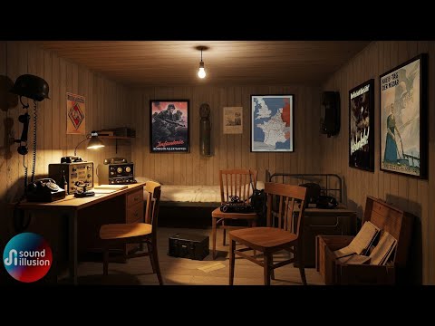 WW2 German Bunker Radio Ambience