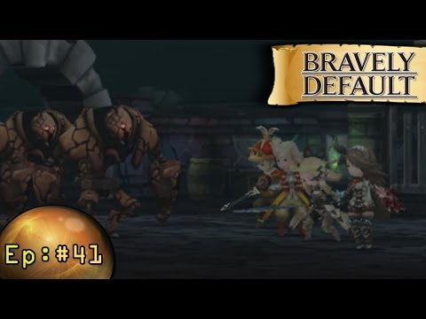 Bravely Default Playthrough Ep 41: Security Breach: 3 Automatons
