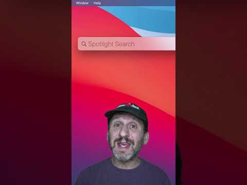 在 Mac 上隐藏聚光灯