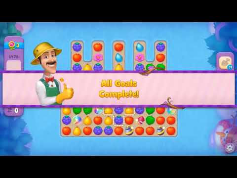 Gardenscapes Super Hard Level 5478 No Boster