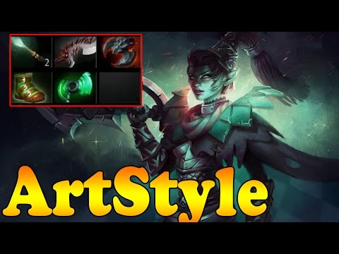 Dota 2  - ArtStyle Plays Phantom Assassin Vol 2 - Ranked Match Gameplay!
